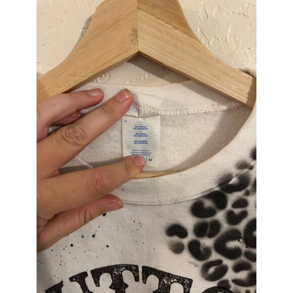 Custom Dutton Ranch White Leopard Crewneck Yellowstone Inspired Sweatshirt - Picture 7 of 9